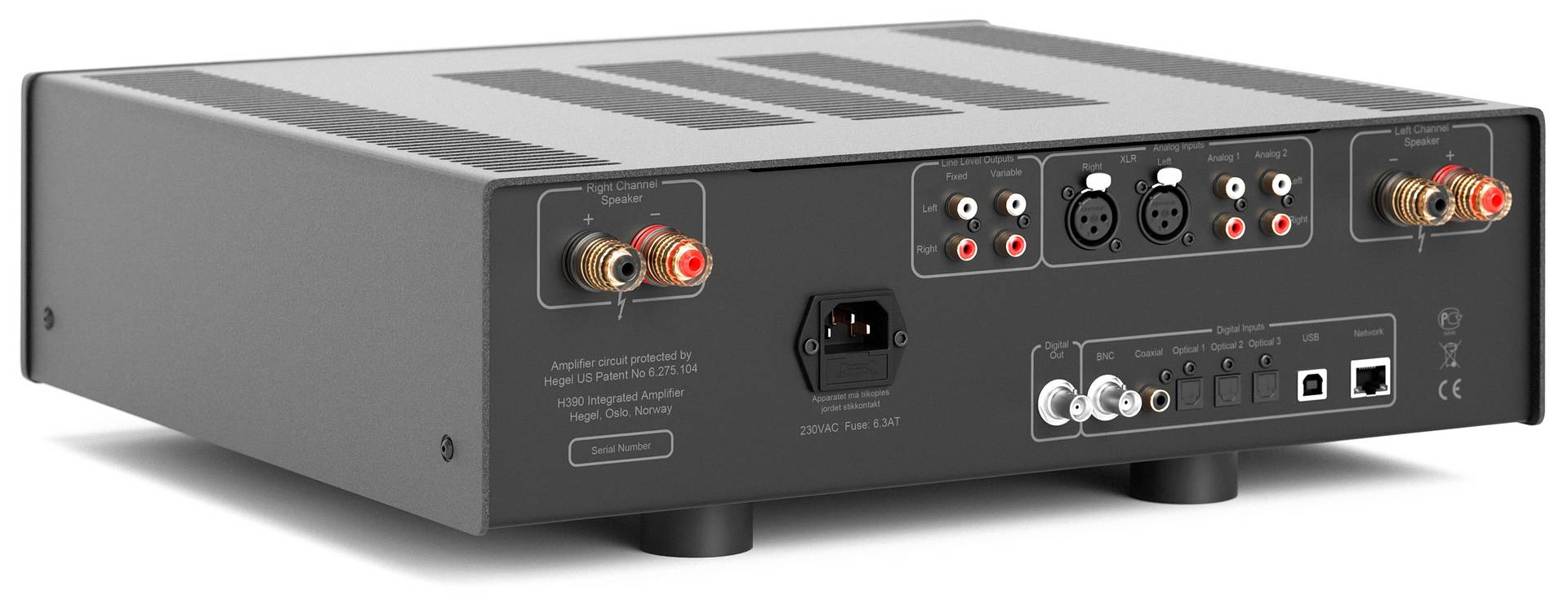 HEGEL H390 Integrated Amplifier - Image 3